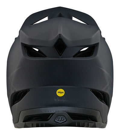 Troy Lee Designs D4 Composite Full Face Helmet with MIPS - Stealth - Black