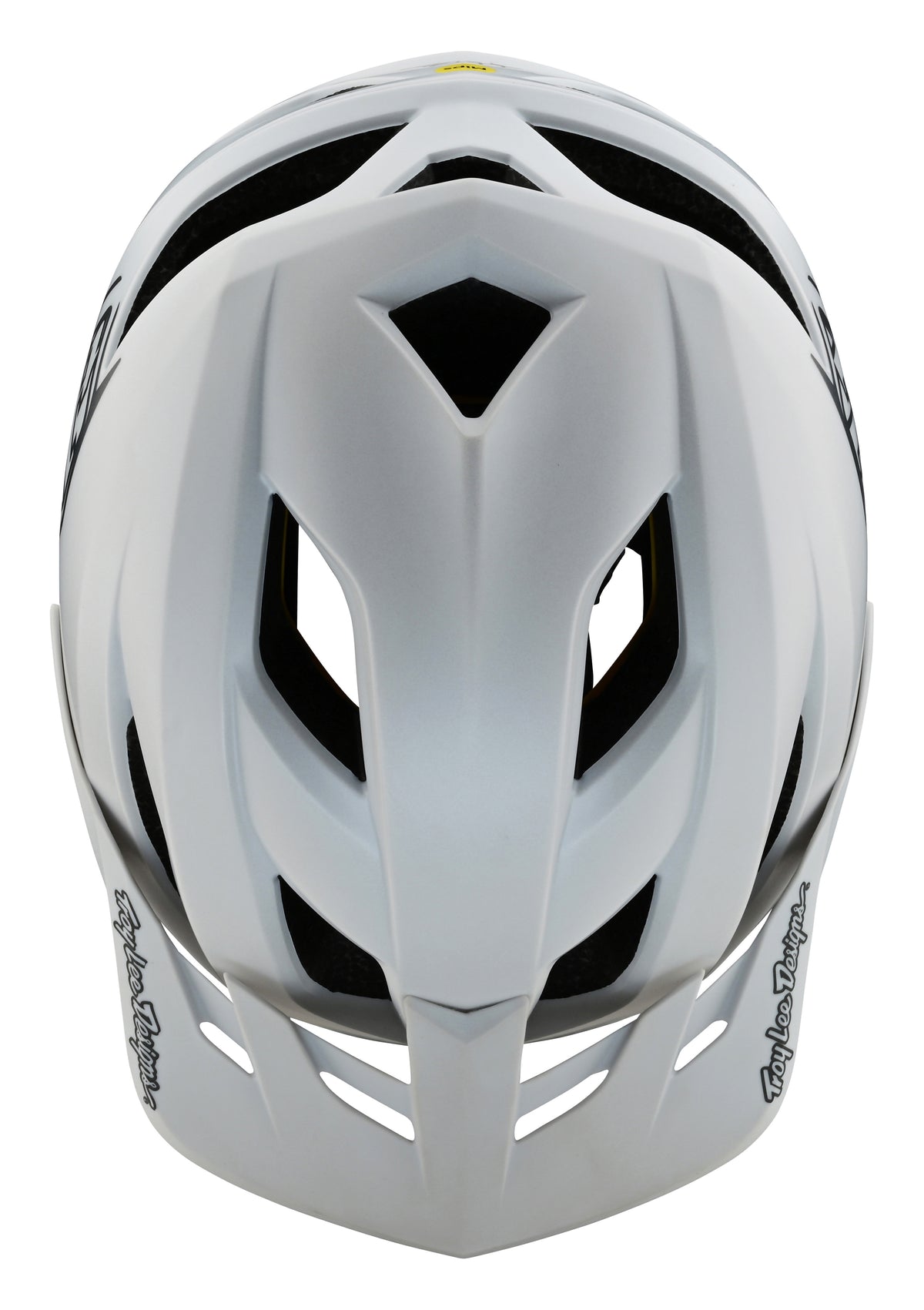Troy Lee Designs Flowline MTB Helmet with MIPS - Youth - Point - White