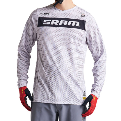 Troy Lee Designs Skyline Air Long Sleeve MTB Jersey - SRAM Roots - Cement