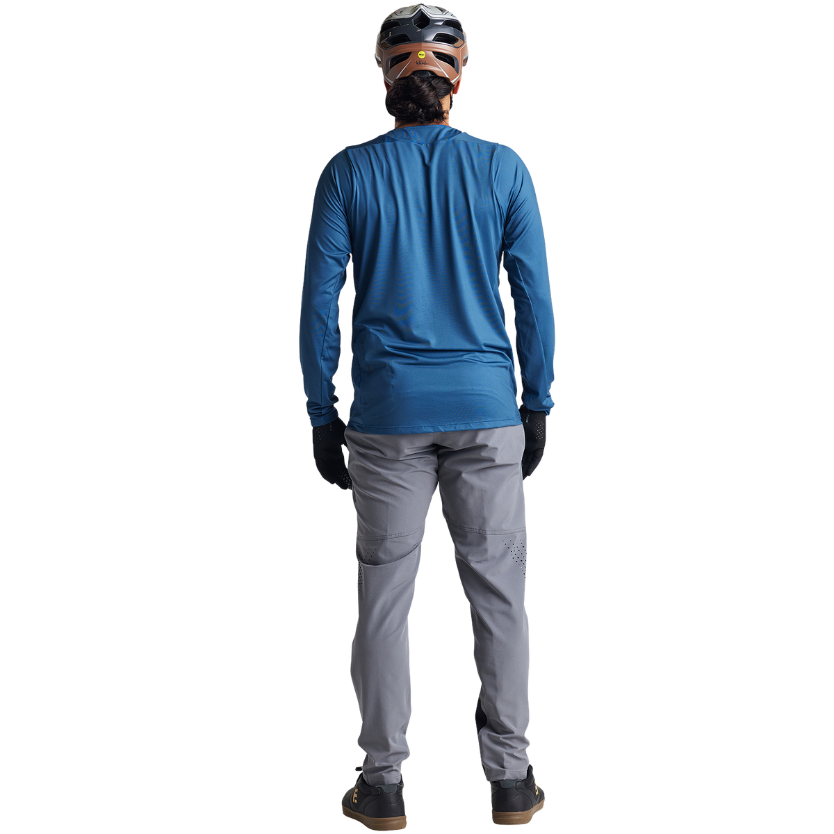 Troy Lee Designs Skyline Long Sleeve MTB Jersey - Iconic - Indigo