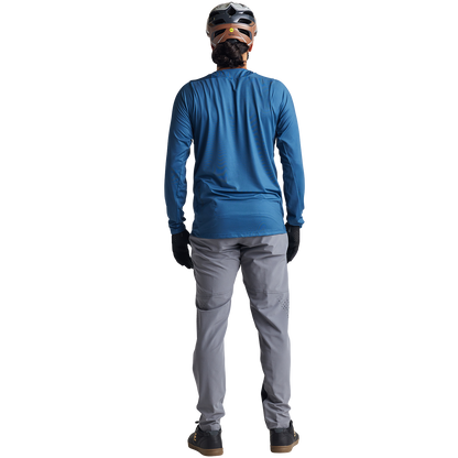 Troy Lee Designs Skyline Long Sleeve MTB Jersey - Iconic - Indigo
