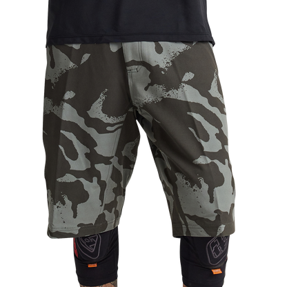 Troy Lee Designs Skyline MTB Short with Liner - Shadow Camo - Olive