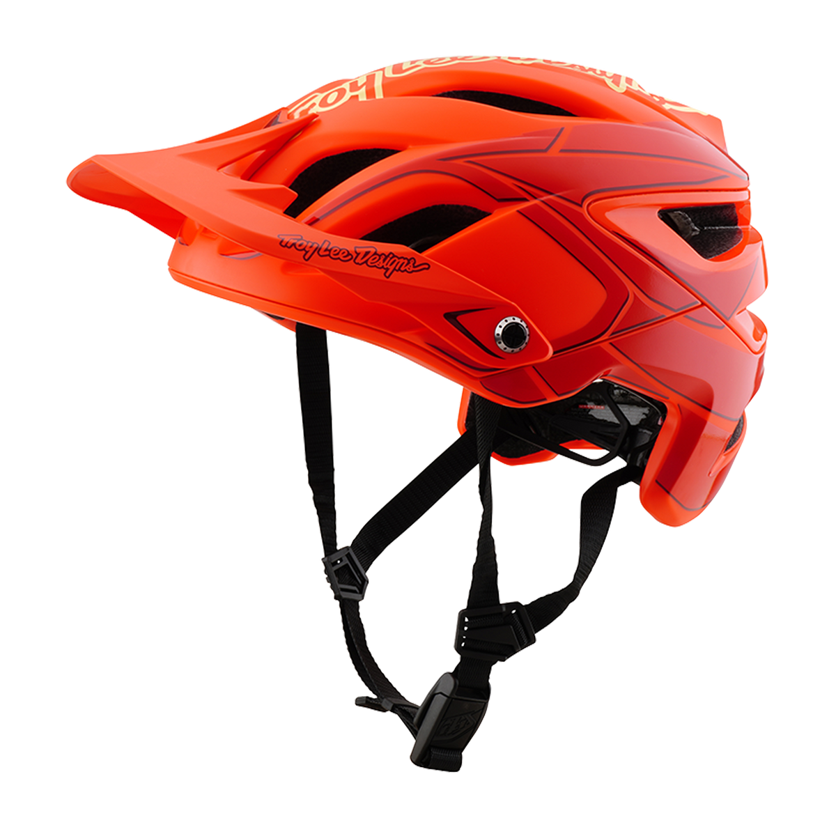 Troy Lee Designs A3 MTB Helmet - Ghostwing - Red