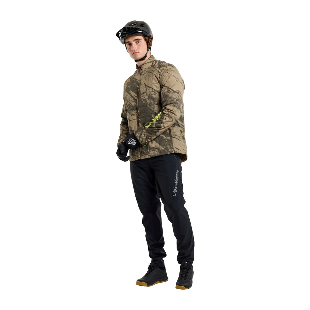 Troy Lee Designs Crestline Cycling Jacket - Rockslide - Timber