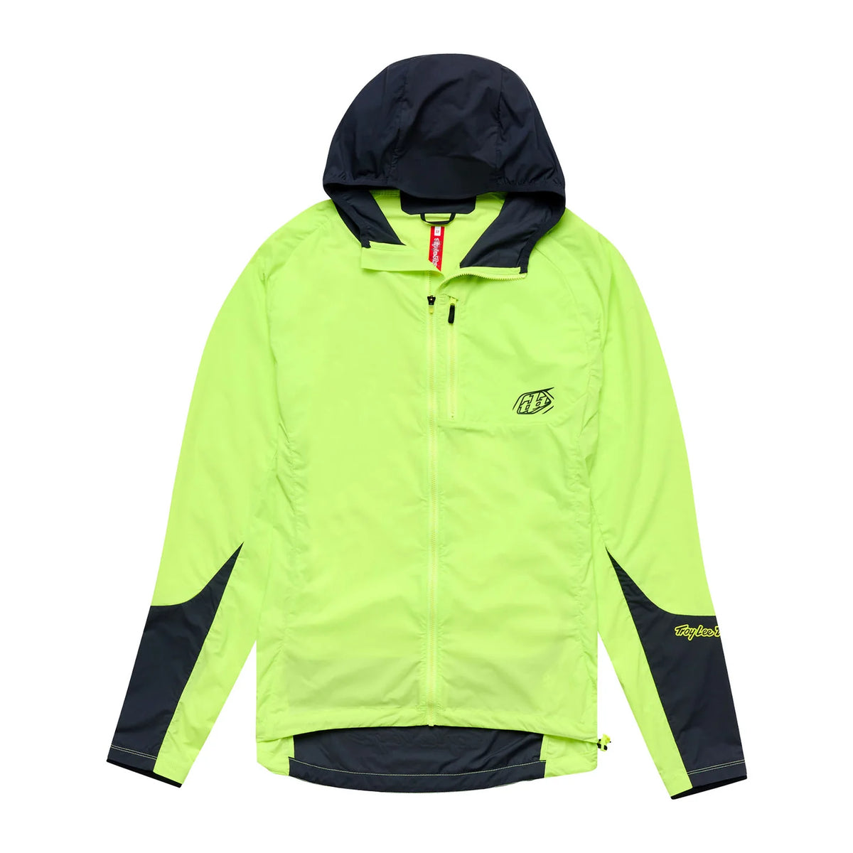 Troy Lee Designs Drift Windbreaker Jacket - Glo Yellow