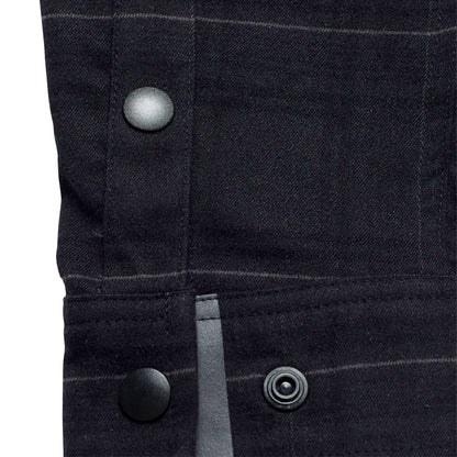 Troy Lee Designs Grind Flannel Plaid Shirt - Carbon