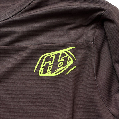 Troy Lee Designs Skyline Long Sleeve MTB Jersey - Elemental - Dark Earth