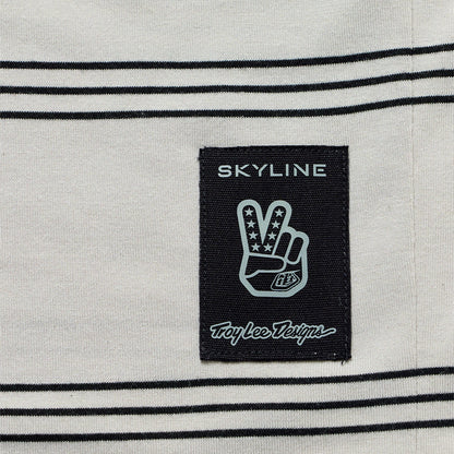 Troy Lee Designs Skyline Short Sleeve Ride Tee - Washed Out - Limestone