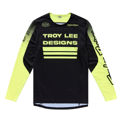 Troy Lee Designs Sprint Long Sleeve MTB Jersey - Segment - Black