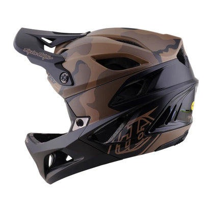 Troy Lee Designs Stage 2 MIPS Full Face Helmet - Split - Sienna Camo