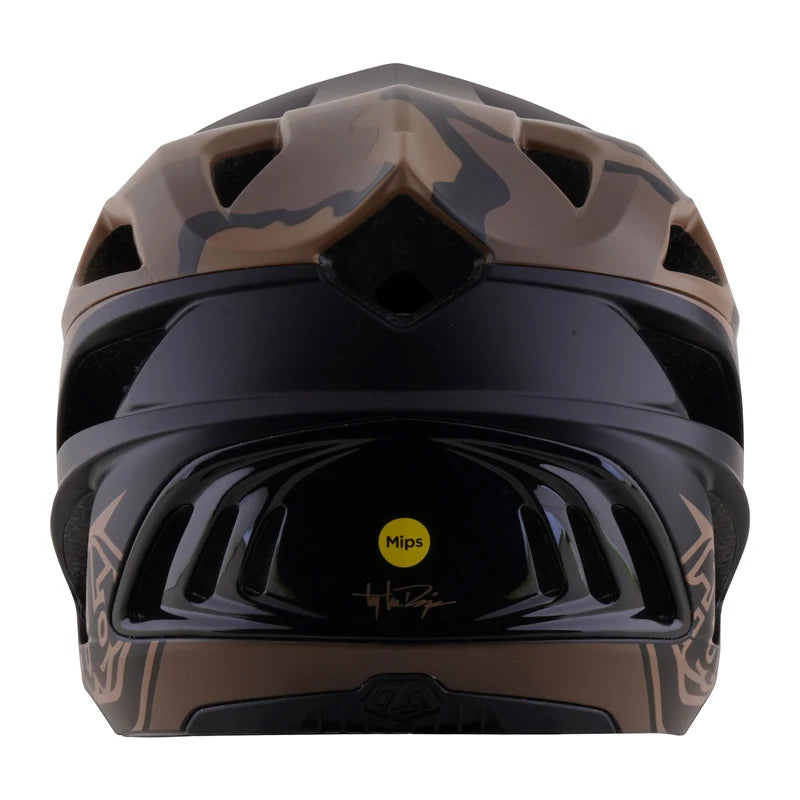 Troy Lee Designs Stage 2 MIPS Full Face Helmet - Split - Sienna Camo