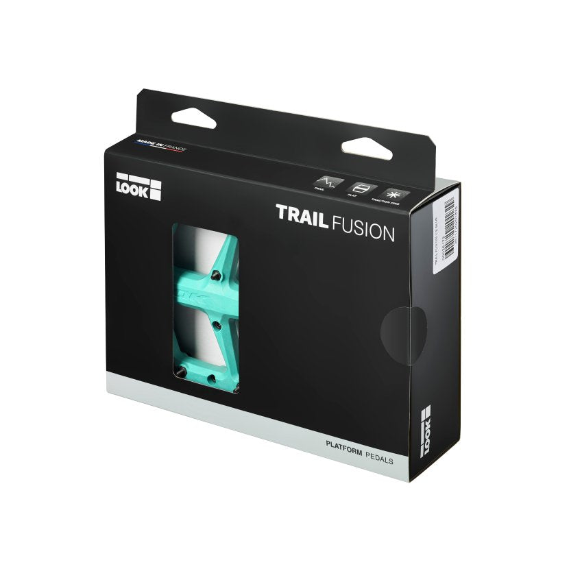 Look Trail Fusion Flat Pedals - Ice Blue