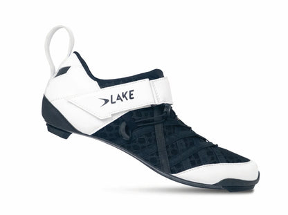 Lake TX224 Triathlon Shoe - Narrow - White-Black