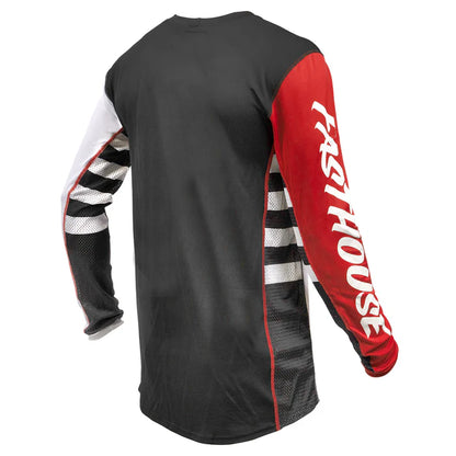 Fasthouse USA Grindhouse Factor Jersey - Youth - White-Black