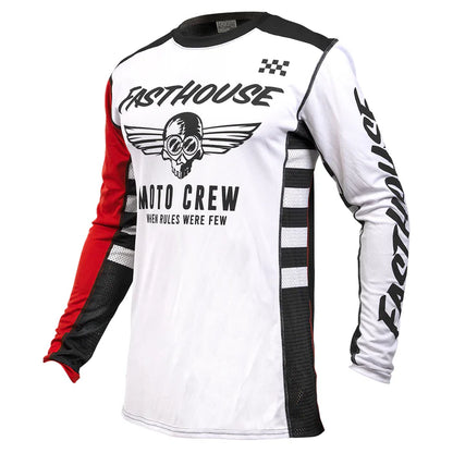 Fasthouse USA Grindhouse Factor Jersey - Youth - White-Black