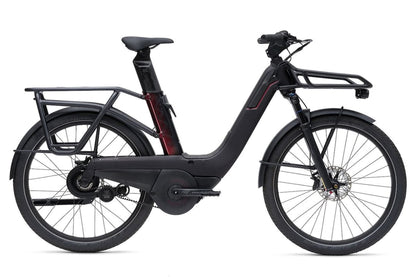 Vaast Bikes E/1 Enviolo 27.5 E-Bike - Vibrant Berry Red-Black Cherry