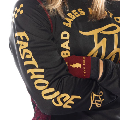Fasthouse Grindhouse Golden Script Jersey - Girls - Black