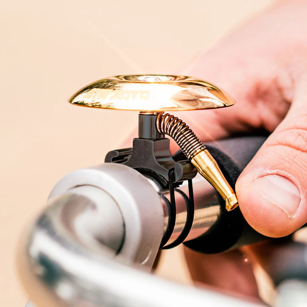 Lezyne Classic Shallow Brass Bell - Black