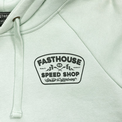 Fasthouse Wedged Hooded Pullover - Womens - Mint