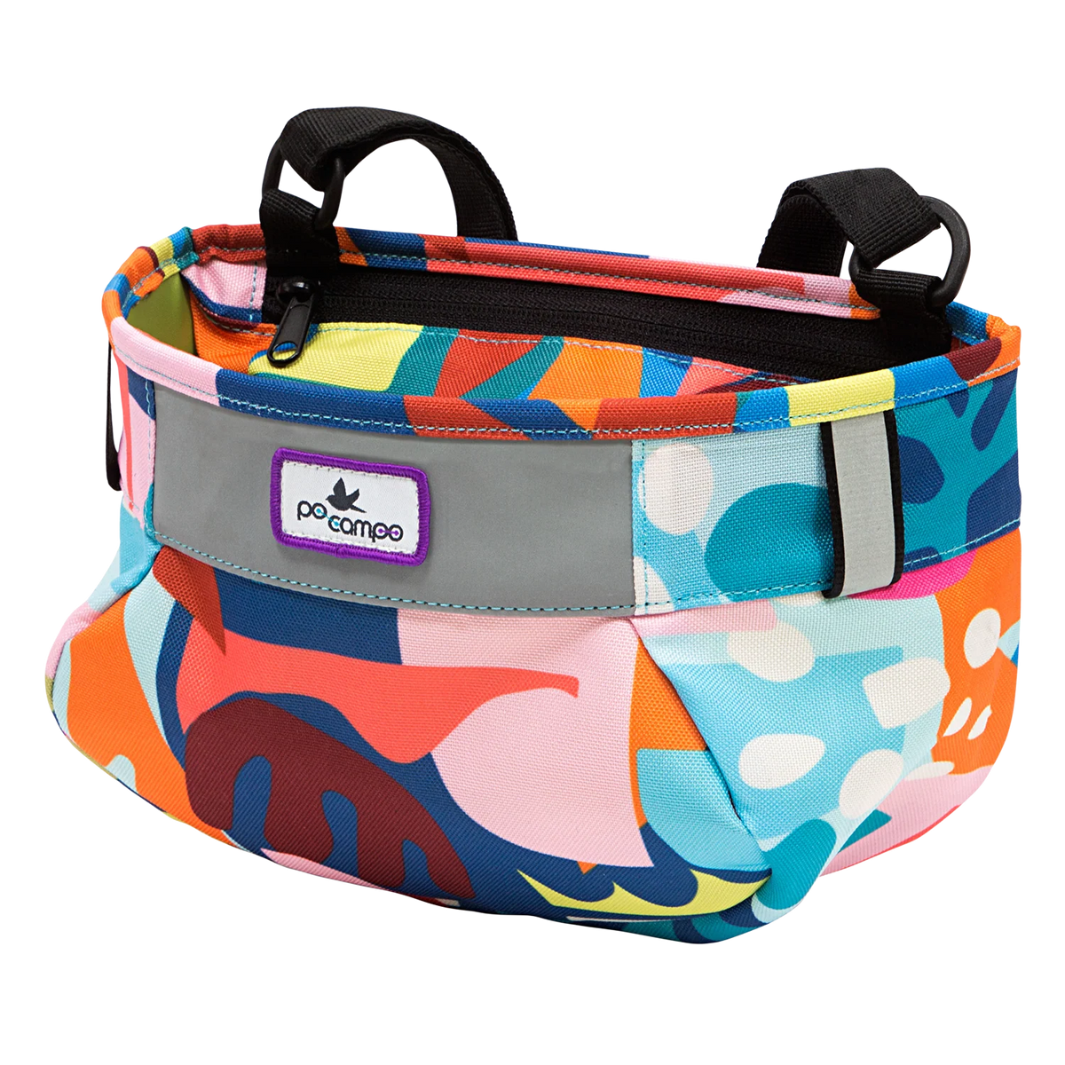Po Campo Whoosh Bike Basket - Aquatic