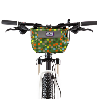 Po Campo Whoosh Bike Basket - Checker