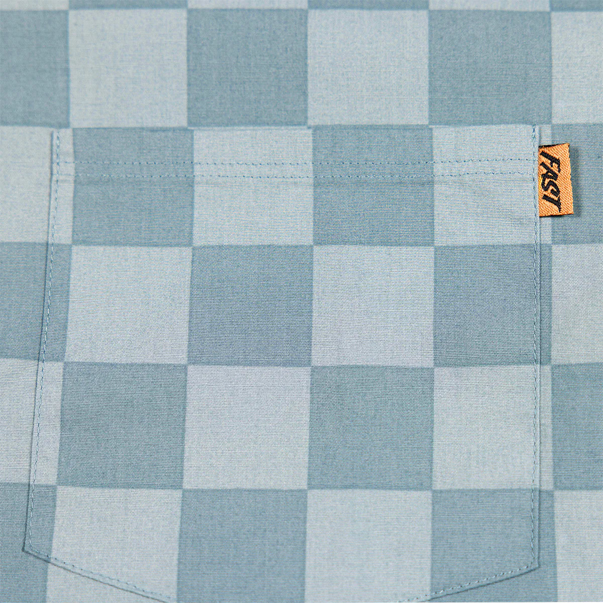 Fasthouse Winston Short Sleeve Button Up Shirt - Blue