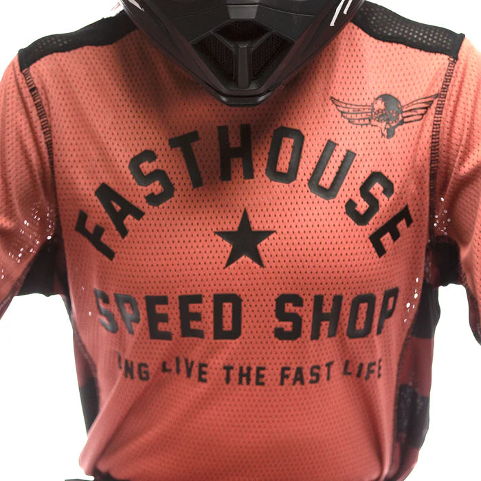 Fasthouse Grindhouse Air Cooled Originals Jersey - Womens - Mauve