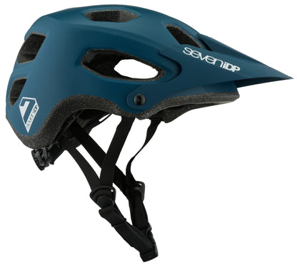 7 iDP X2 MTB Helmet - Blue-White