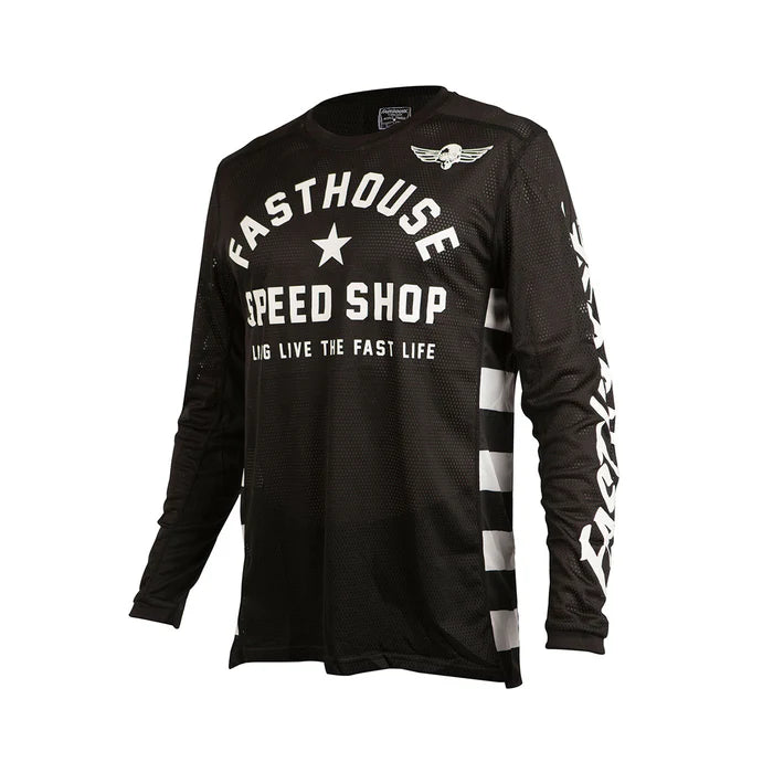 Fasthouse Grindhouse Air Cooled Originals Jersey - Youth - Black