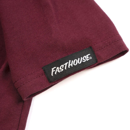 Fasthouse Logo Tee - Youth - Maroon