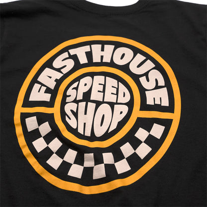 Fasthouse Realm Long Sleeve Tee - Youth - Black