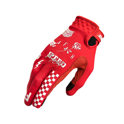 Fasthouse Speed Style Burn Free MTB Glove - Red