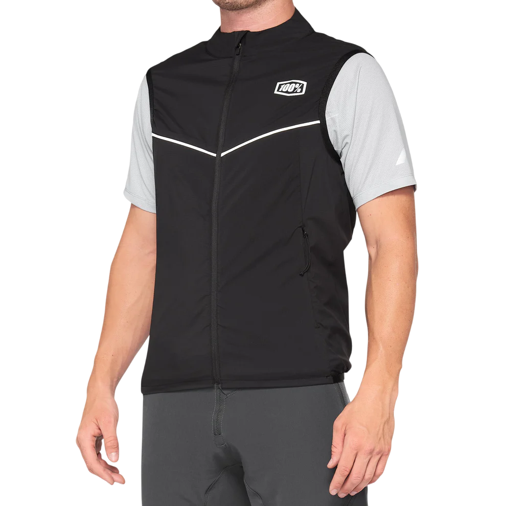 100% Corridor Stretch Vest - Black