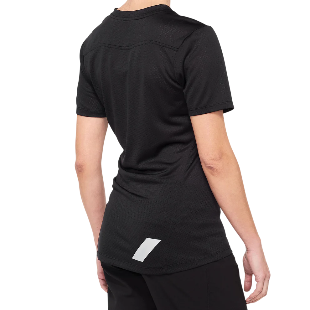 100% Ridecamp Short Sleeve MTB Jersey - Womens - Black-Gray