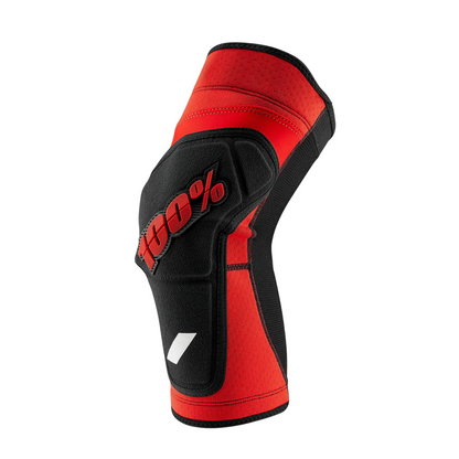 100% Ridecamp Knee Guard - Red-Black
