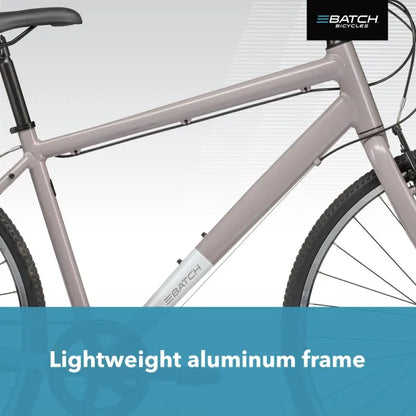 Batch Bicycles 700c Lifestyle Bike - Matt Pitch Blue