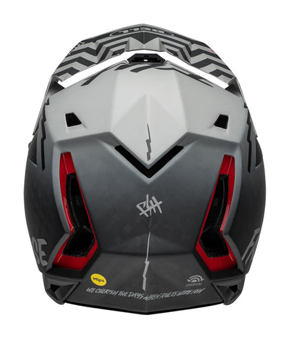 Bell Full-10 Spherical Full Face Helmet - Fasthouse - Matt Gray-Black
