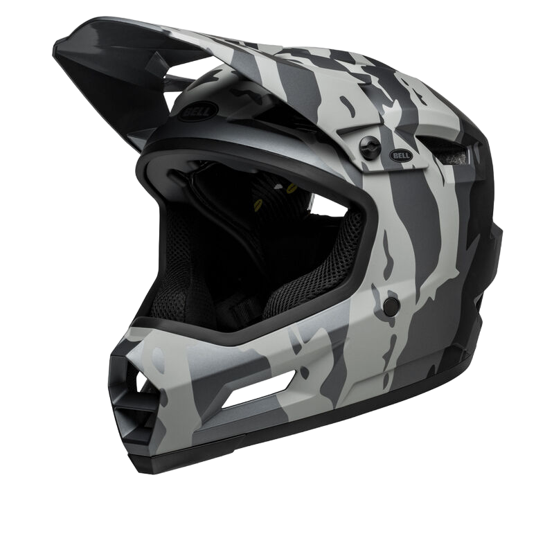 Bell Sanction 2 DLX MIPS Full Face Helmet - Ravine - Matt Gray-Black