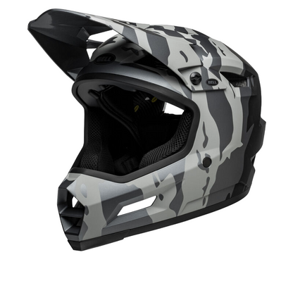 Bell Sanction 2 DLX MIPS Full Face Helmet - Ravine - Matt Gray-Black