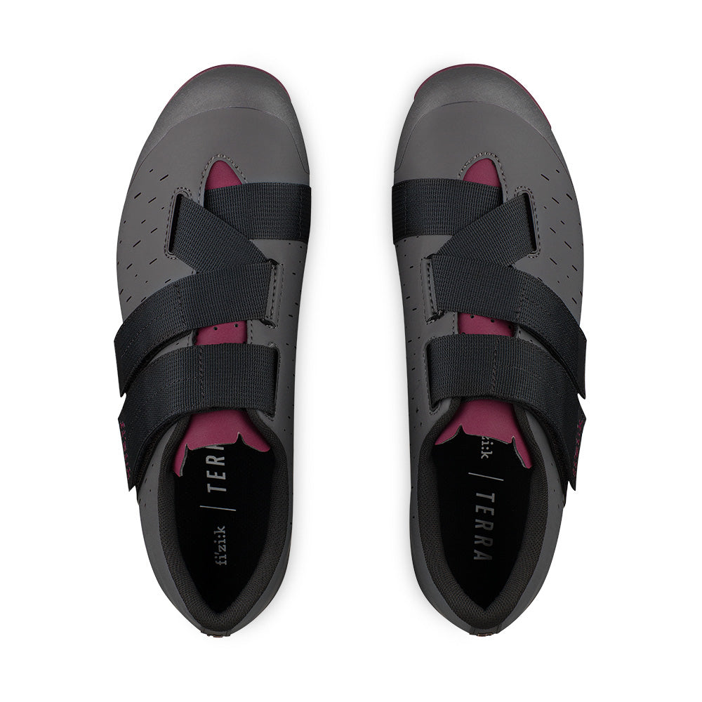 Fizik Terra Powerstrap X4 MTB Shoe - Anthracite-Grape