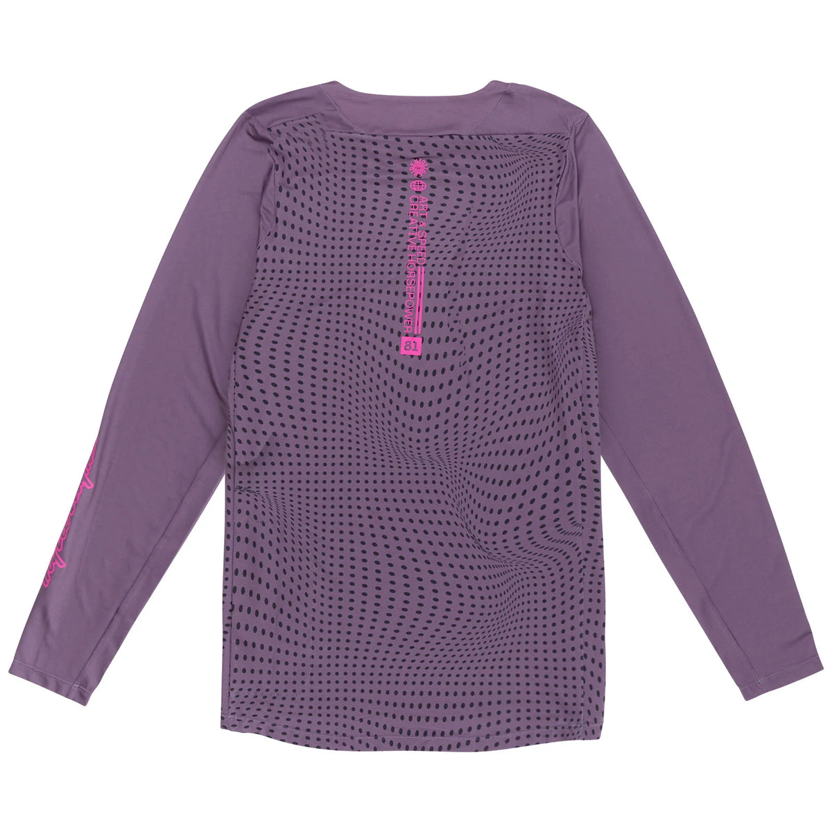 Troy Lee Designs Skyline Long Sleeve MTB Jersey - Radioscape - Deep Purple
