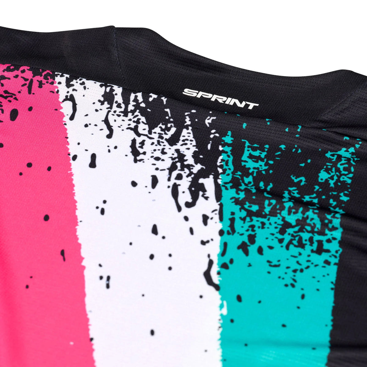 Troy Lee Designs Sprint Long Sleeve MTB Jersey - Full Pull - Black
