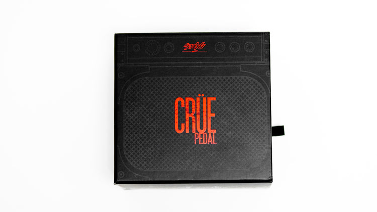 The Sensus Crue Flat Pedal - CroMo - Black