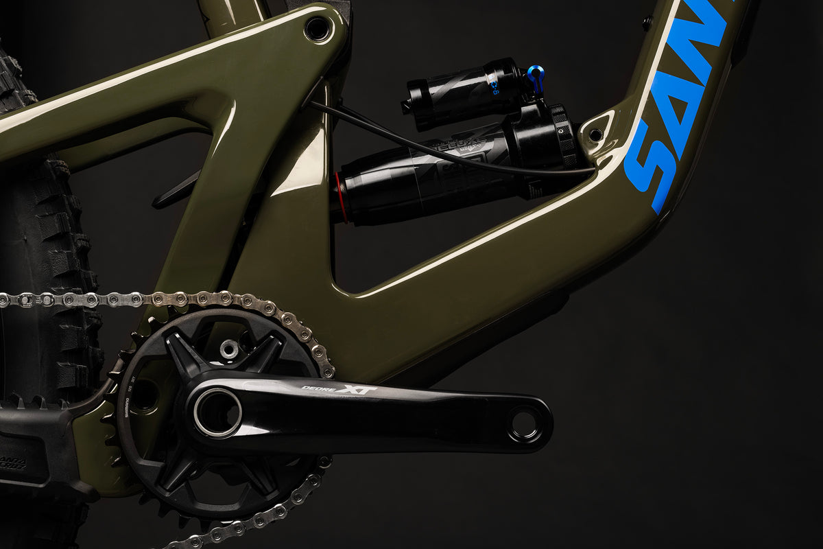 Santa Cruz Bronson Carbon 27.5 - XT Kit - Gloss Moss