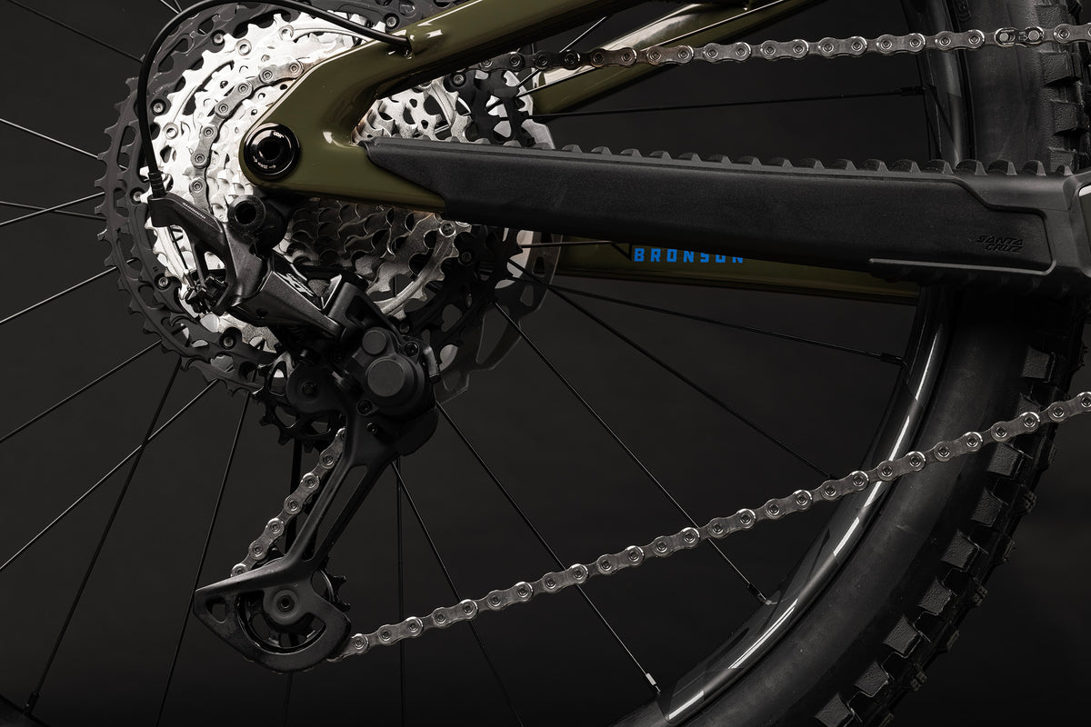 Santa Cruz Bronson 4.0 Carbon MX - XT Kit - Gloss Moss