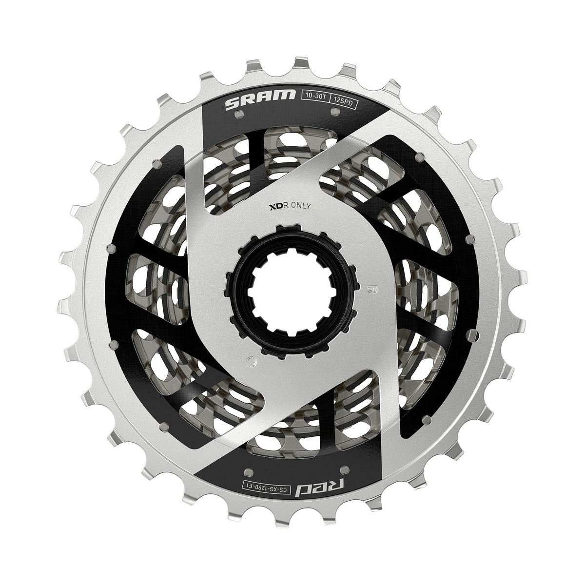 SRAM XG-1290 E1 12 Spd Cassette - Silver