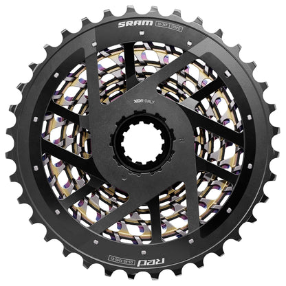SRAM XG-1290 E1 12 Spd Cassette - Rainbow