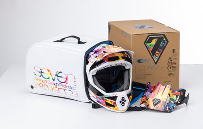 7 iDP Project 23 Carbon Full Face Helmet - LTD Edition - Splatter