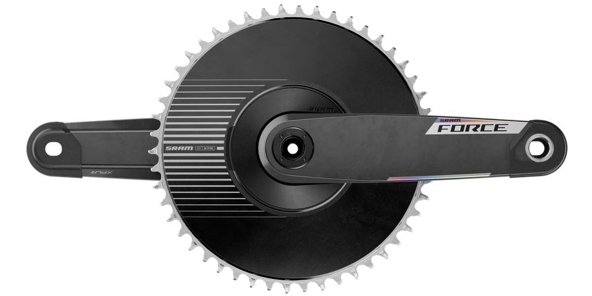 SRAM Force XPLR E1 DUB Wide 13 Spd Crankset - Black