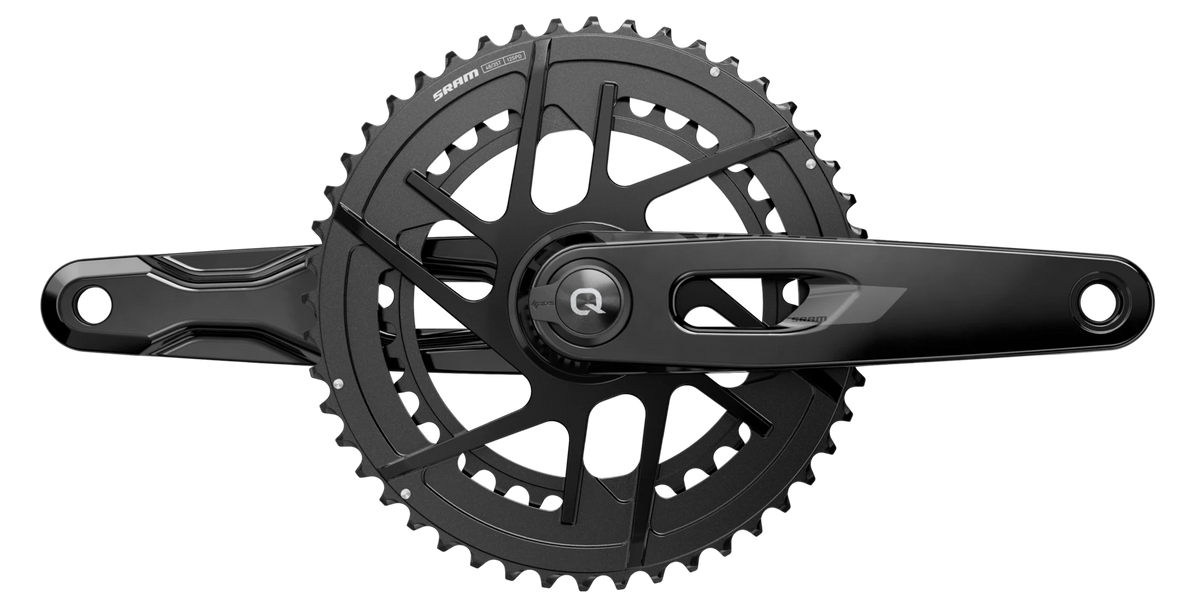 SRAM Rival AXS E1 DUB 12 Spd Power Meter Crankset - Black